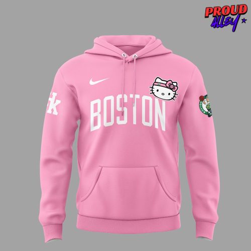 Boston Celtics x Hello Kitty Limited Edition Pink Hoodie