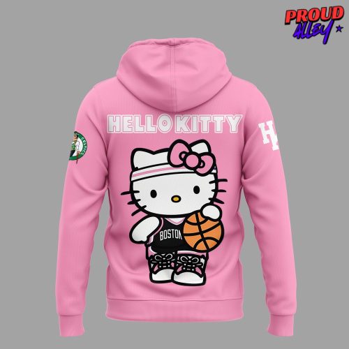 Boston Celtics x Hello Kitty Limited Edition Pink Hoodie