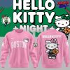 Boston Celtics x Hello Kitty Limited Edition White Sweatshirt