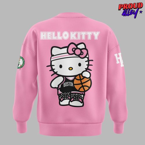 Boston Celtics x Hello Kitty Limited Edition Pink Sweatshirt