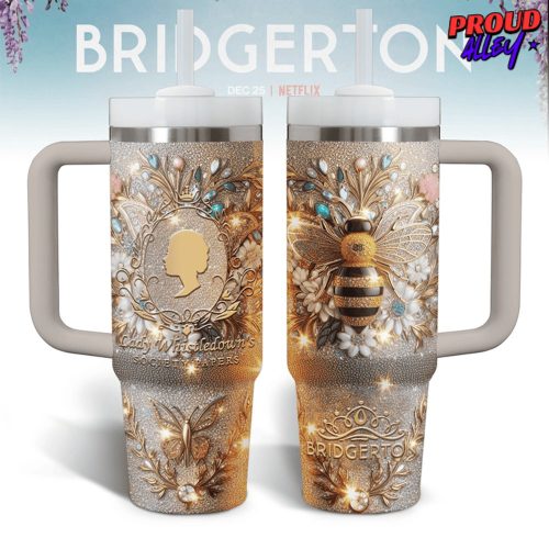 Bridgerton Society Papers Gold Stanley Tumbler