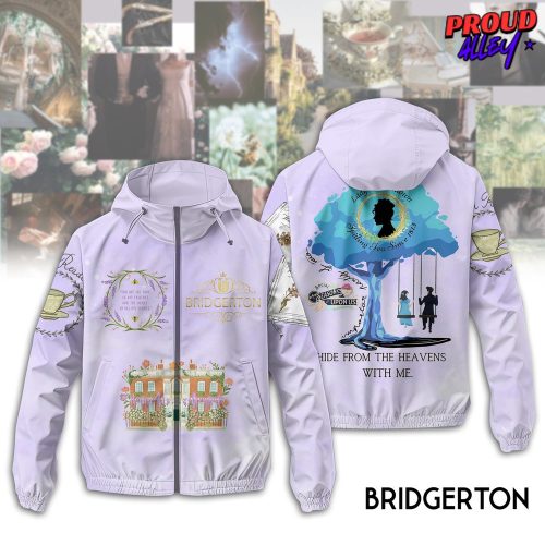 Bridgerton Windbreaker Outdoor Zipper Hoodie