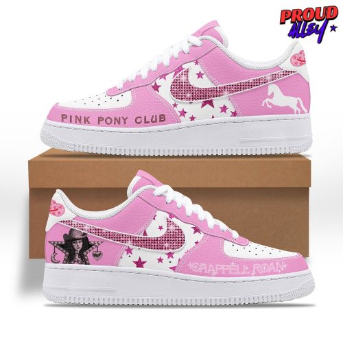 Chappell Roan Pink Pony Club Limited Edition Air Force 1