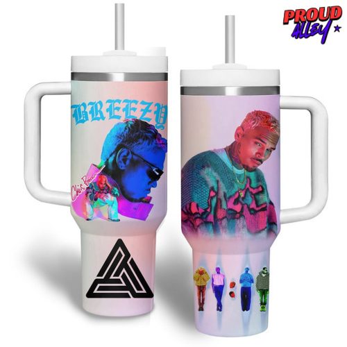 Chris Brown Breezy Stanley Tumbler 40oz