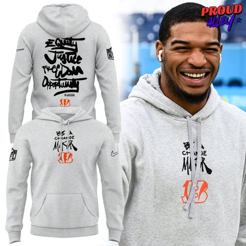 Cincinnati Bengals Be A Change Maker NFL Hoodie