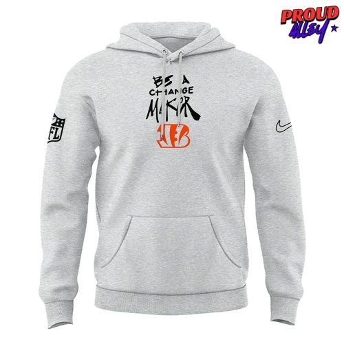 Cincinnati Bengals Be A Change Maker NFL Hoodie