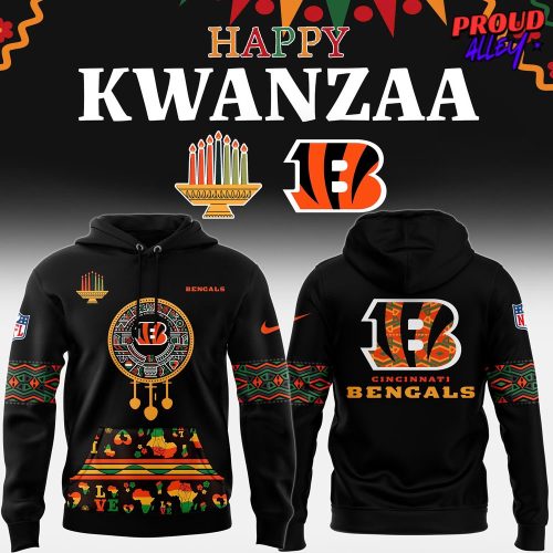 Cincinnati Bengals Happy Kwanzaa NFL Hoodie