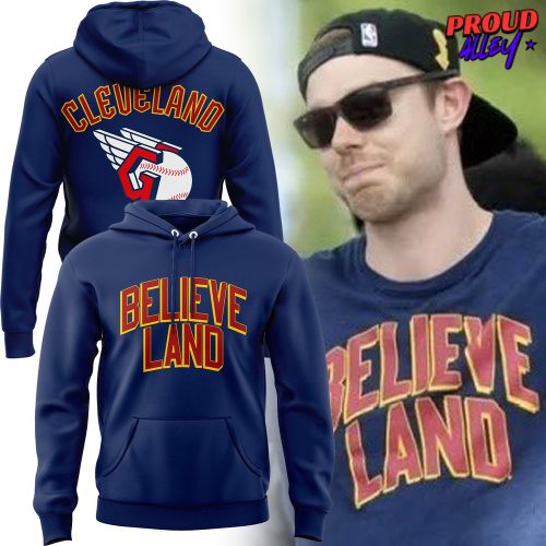 Cleveland Guardian Believe Land 2024 Hoodie