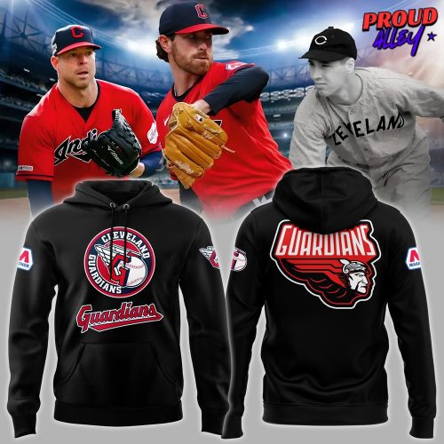 Cleveland Guardians MLB 2024 Black Hoodie