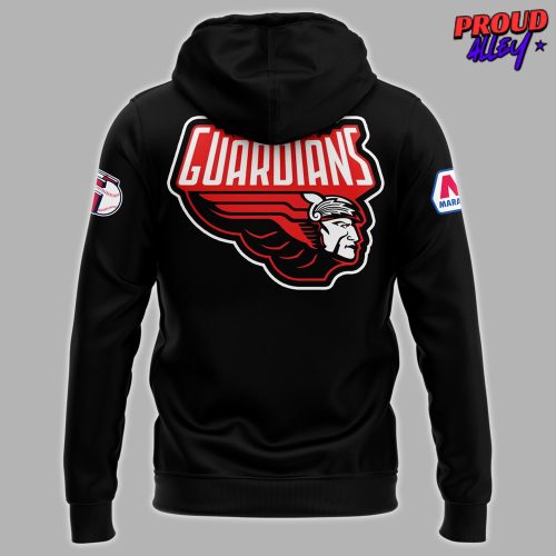 Cleveland Guardians MLB 2024 Black Hoodie