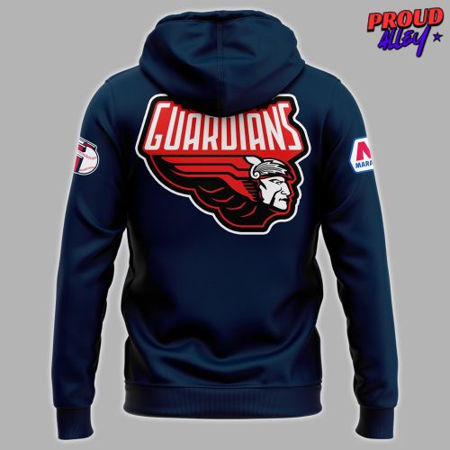 Cleveland Guardians MLB 2024 Navy Hoodie