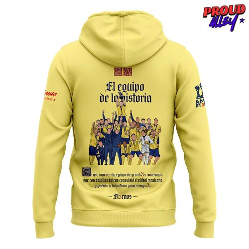 Club Amrica Liga MX Champions 2024 Hoodie