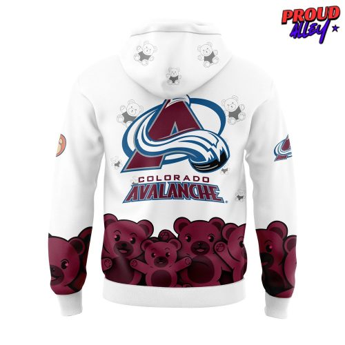 Colorado Avalanche Teddy Bear Toss Special Hoodie