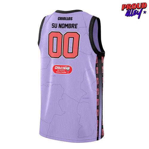 Criollos de Caguas 2024 Purple Basketball Jersey