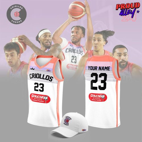 Criollos de Caguas 2024 White Basketball Jersey