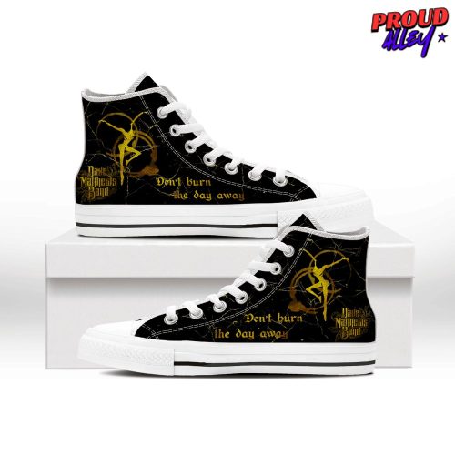 Dave Matthews Band Limited Edition High Top Canvas Shoes