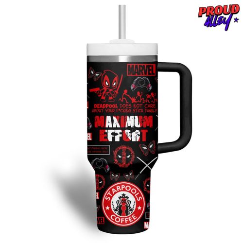 Deadpool Merc Academy Stanley Tumbler Cup