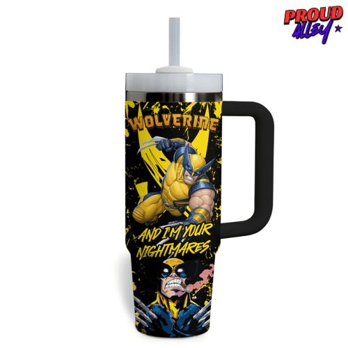 Deadpool and Wolverine Stanely Tumbler Cup 40z