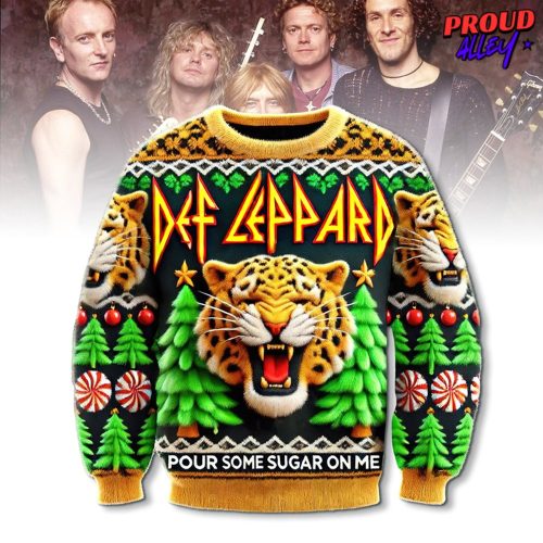 Def Leppard Limited Edition Ugly Sweater