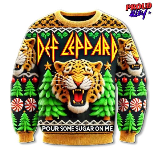 Def Leppard Limited Edition Ugly Sweater