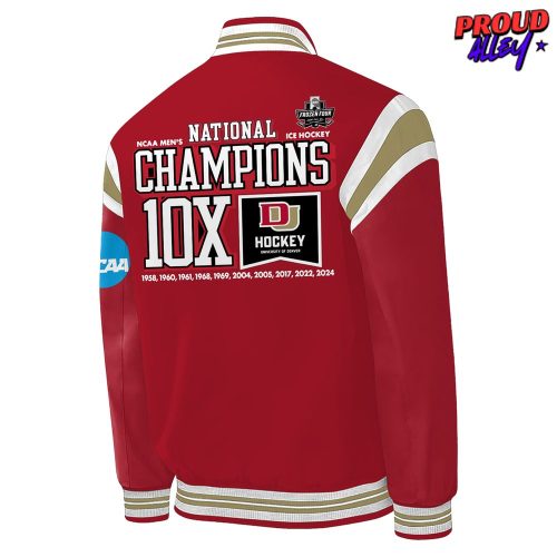 Denver Hockey Wins 2024 NCAA Championship Bomber Jacket