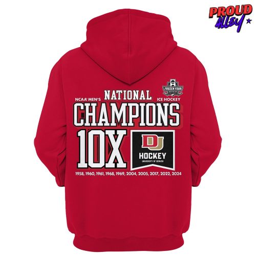 Denver Hockey Wins 2024 NCAA Championship Hoodie