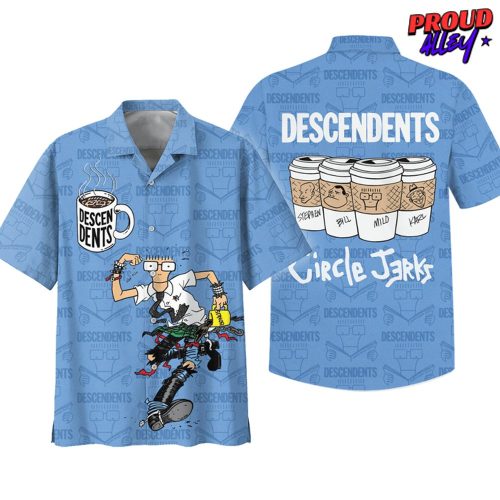 Descendents Circle Jerks Limited Edition Hawaiian Shirt