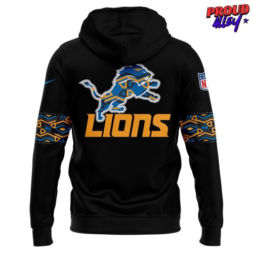 Detroit Lions Happy Kwanzaa NFL Hoodie