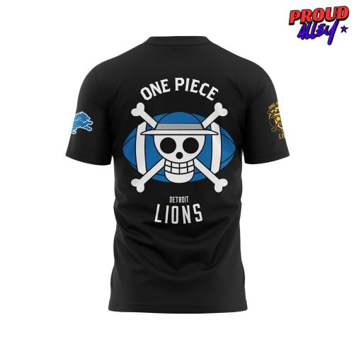 Detroit Lions x One Piece Luffy Gear 5 TShirt