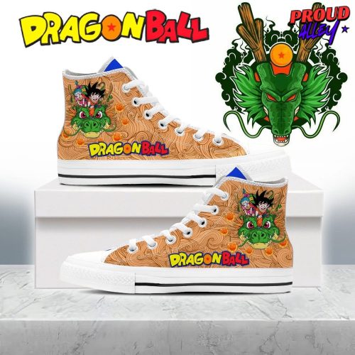 Dragon Ball Limited Edition High Top Canvas Shoes