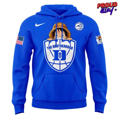 Duke Blue Devils Mens Basketball x One Piece Special Hoodie