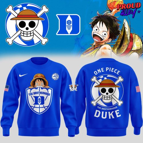 Duke Blue Devils Mens Basketball x One Piece Special Sweatshirt