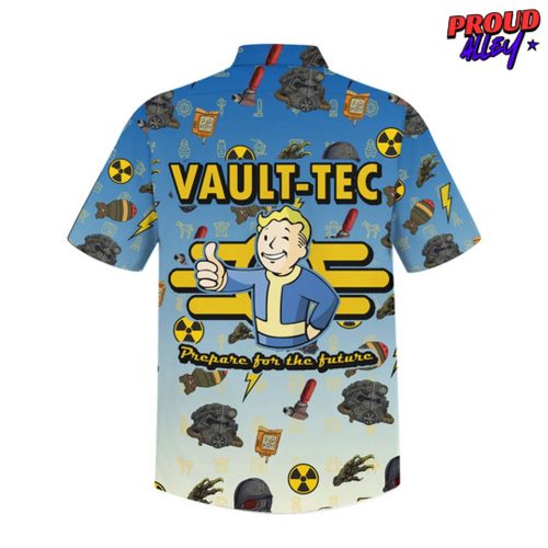 Fall Out VaultTec Limited Edition Hawaiian Shirt