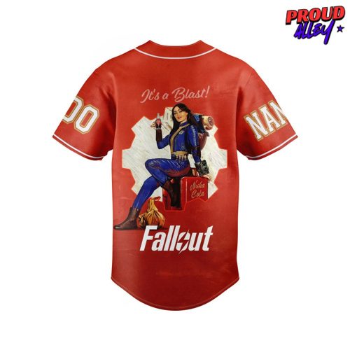 Fallout Nuka Cola Personalized Baseball Jersey