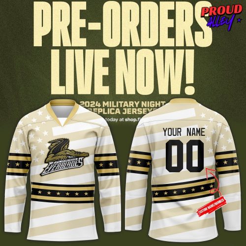 Florida Everblades 2024/2025 Military Night Hockey Jersey