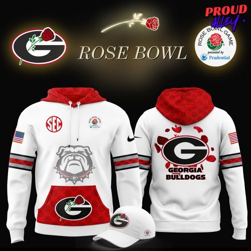 Georgia Bulldogs Rose Bowl Game 2025 Hoodie