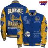 Cream Wu Tang Clan Custom Name Baseball Jacket