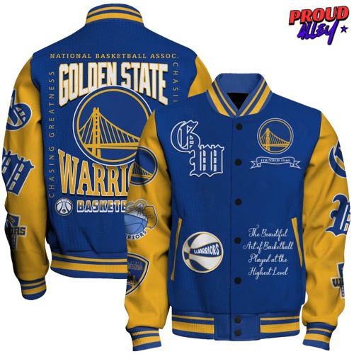 Golden State Warriors National Basketball Varsity Jacket