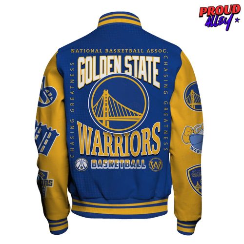 Golden State Warriors National Basketball Varsity Jacket