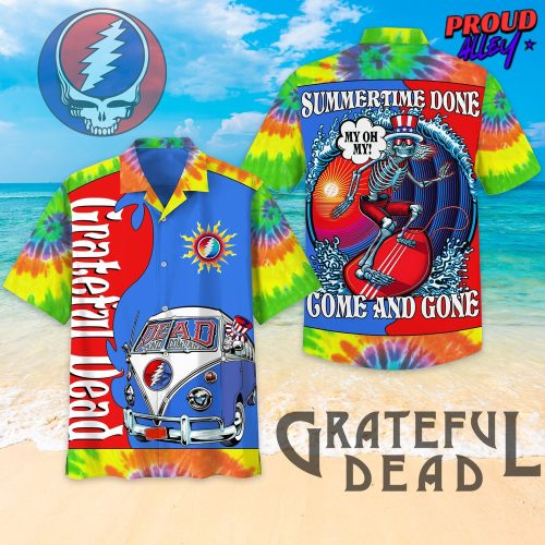 Grateful Dead Summer Hawaiian Shirt