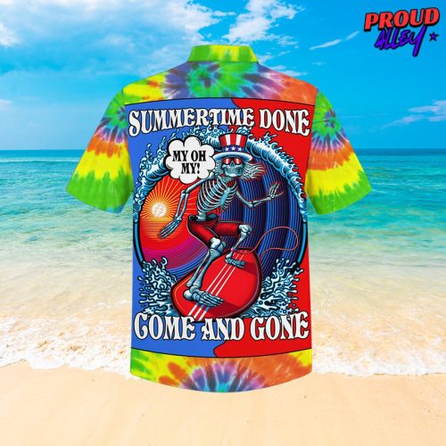 Grateful Dead Summer Hawaiian Shirt