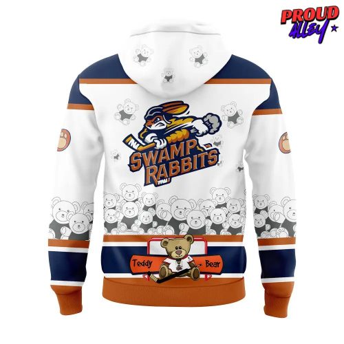 Greenville Swamp Rabbits Teddy Bear Toss Special Hoodie