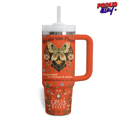 Greta Van Fleet Light My Love Butterfly Stanley Tumbler Cup