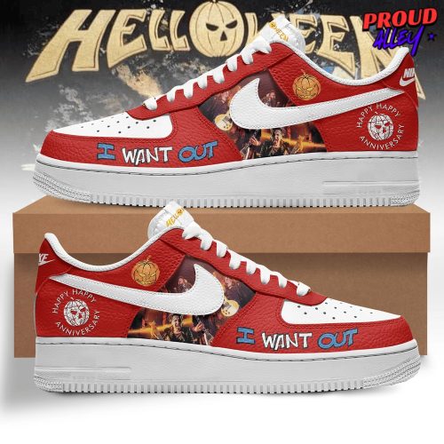 Helloween I Want Out Limited Edition Air Force 1