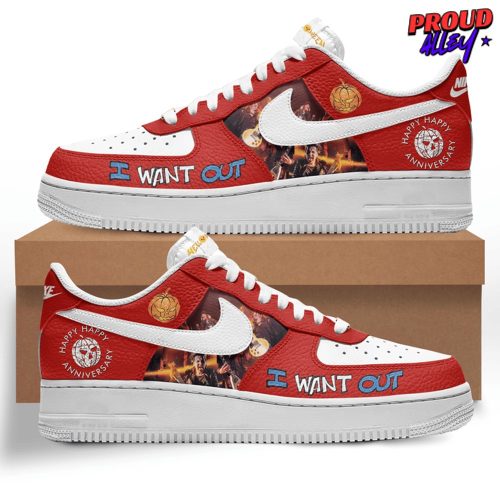 Helloween I Want Out Limited Edition Air Force 1