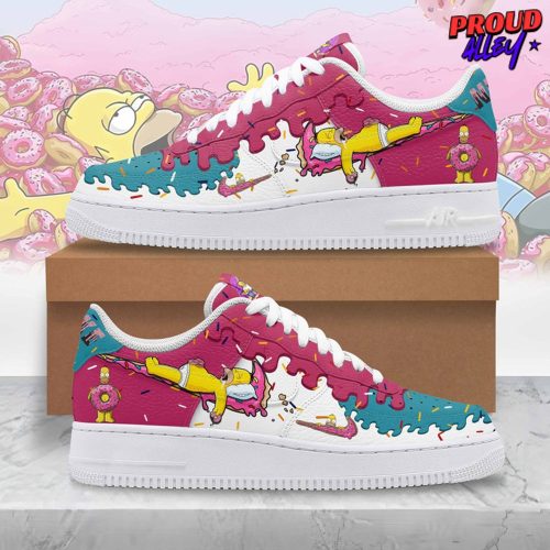 Homer Simpson Donut Dream Limited Edition Air Force 1