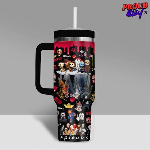 Horror Movie Friends Stanley Tumbler