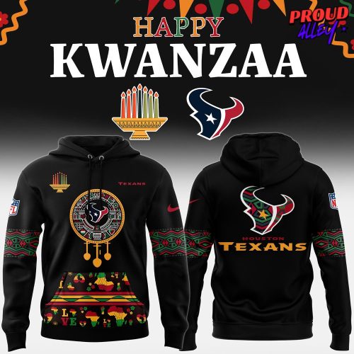 Houston Texans Happy Kwanzaa NFL Hoodie