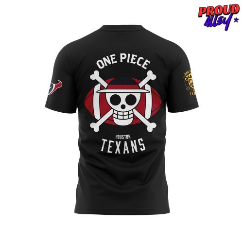 Houston Texans x One Piece Luffy Gear 5 TShirt