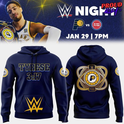 Indiana Pacers x WWE Night 2025 Limited Hoodie